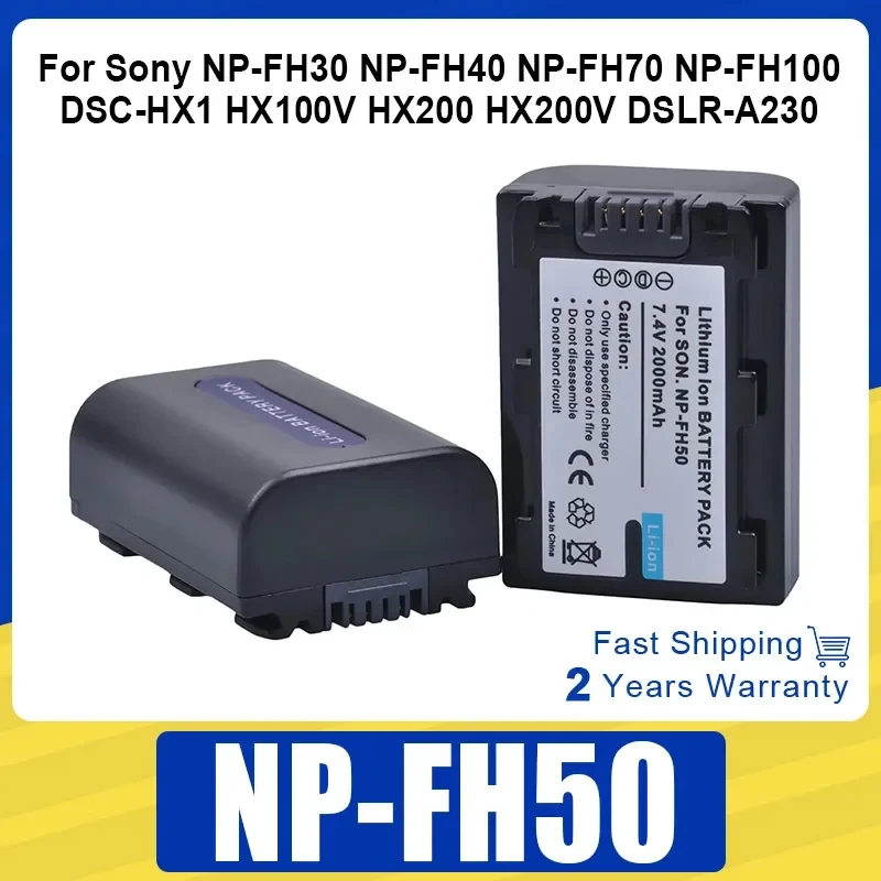 NP-FH50 Battery 200…