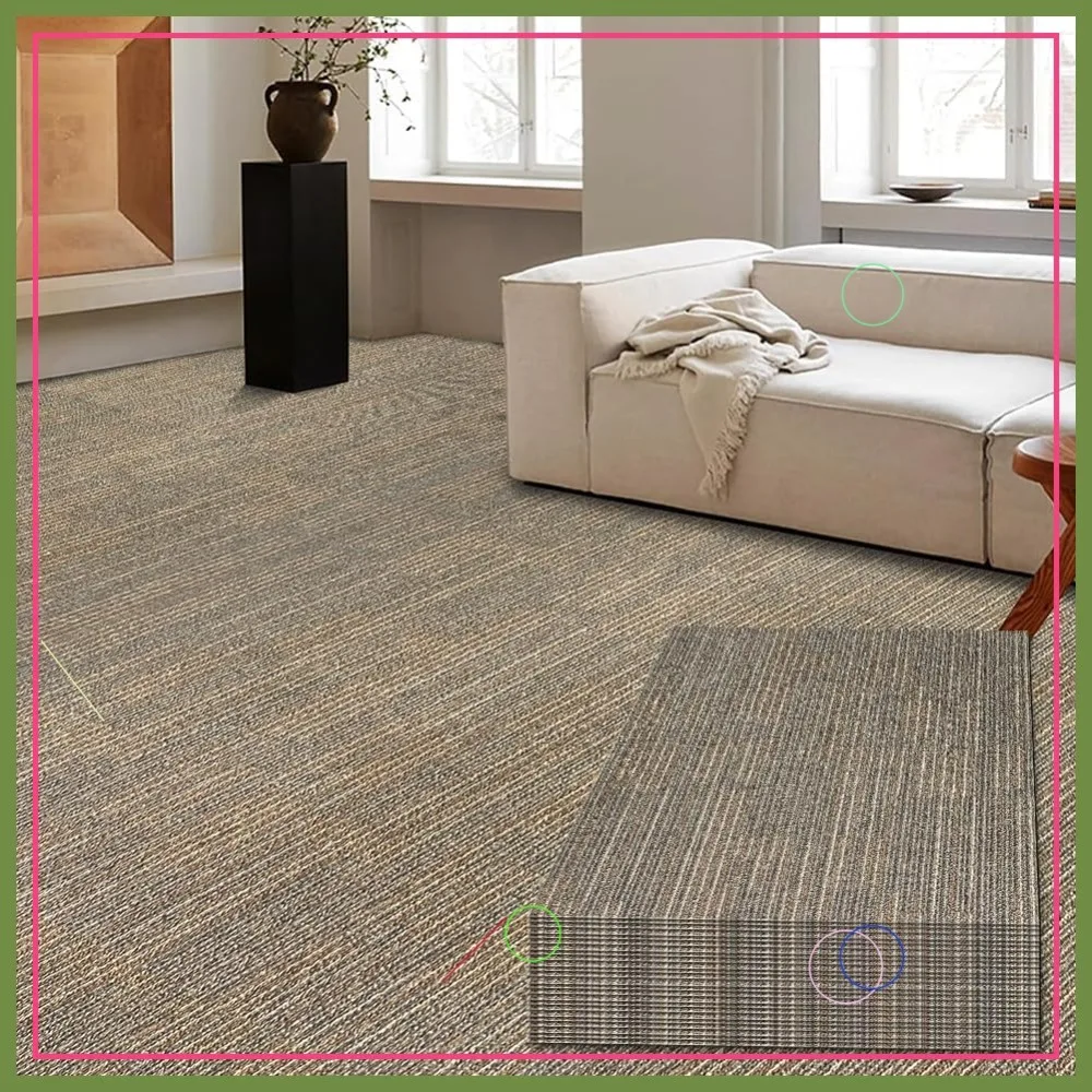 

Ковровая плитка 24x24 дюйма, 18 упаковок нескользящих полов своими руками для спальни, гостиной, офиса