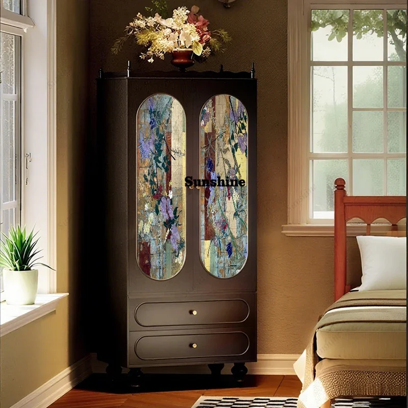 

Hanging Clothes Wardrobes Adults Wood Nordic Space Saving Bedroom Closet Storage Organizer Ropero De Madera Furniture Home FT