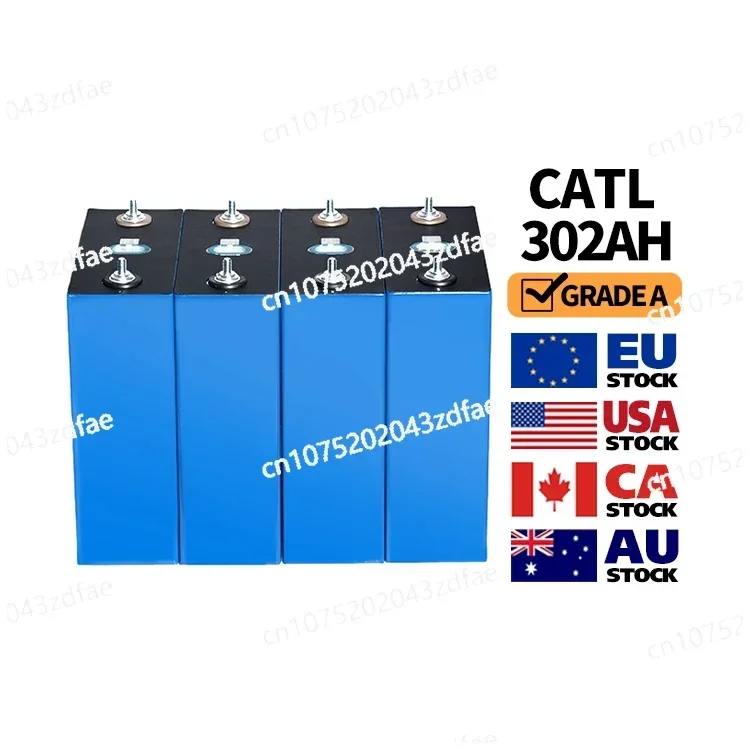 Hot Grade A CATL 3.2V 500Ah 400ah 320ah 304ah 302Ah 280ah Lifepo4 Akku 12v 24v 48v Solar Pack energy storage battery