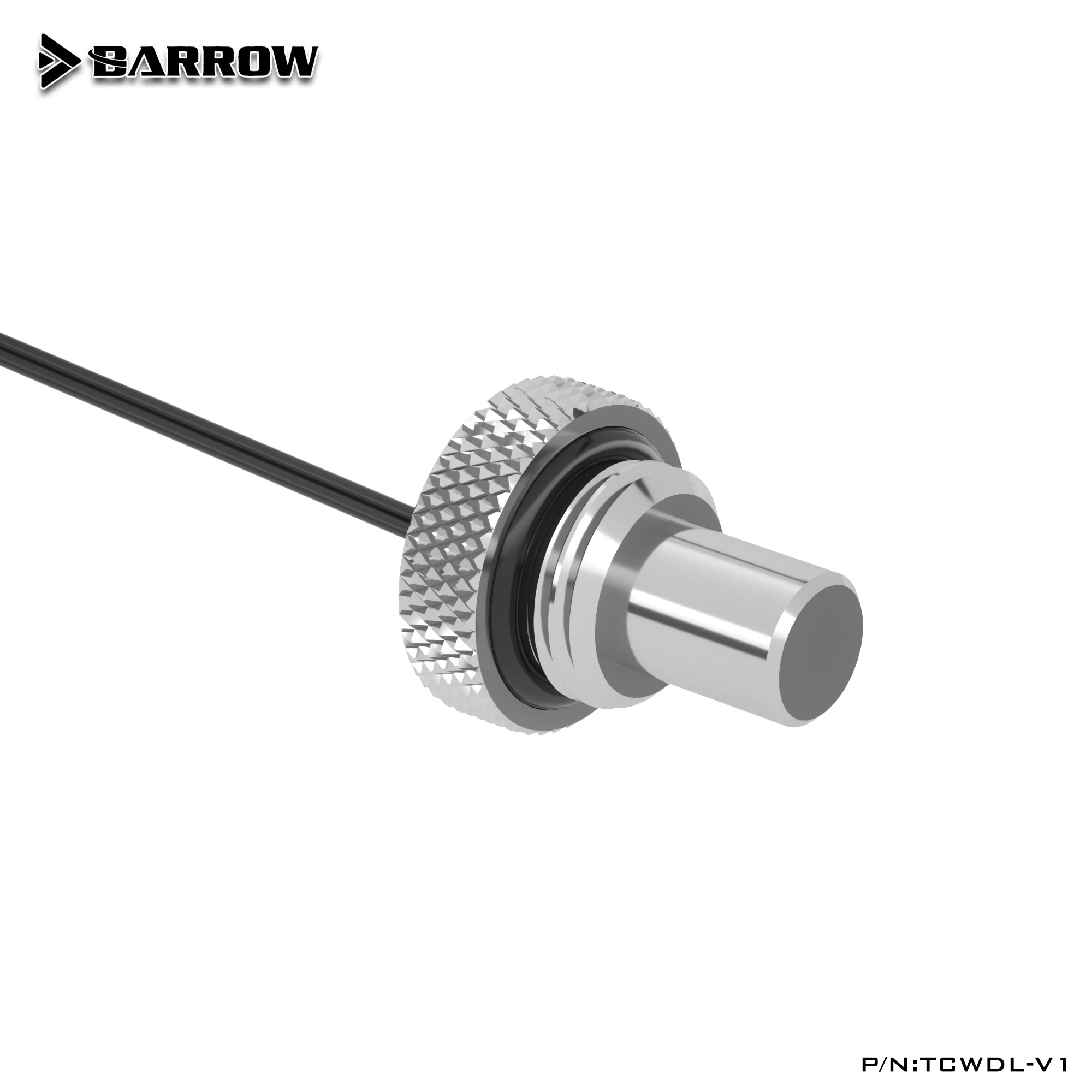 BARROW Computer Water Cooling Temperature Sensor Check Scew Water Plug Lock FIttings,G1/4\