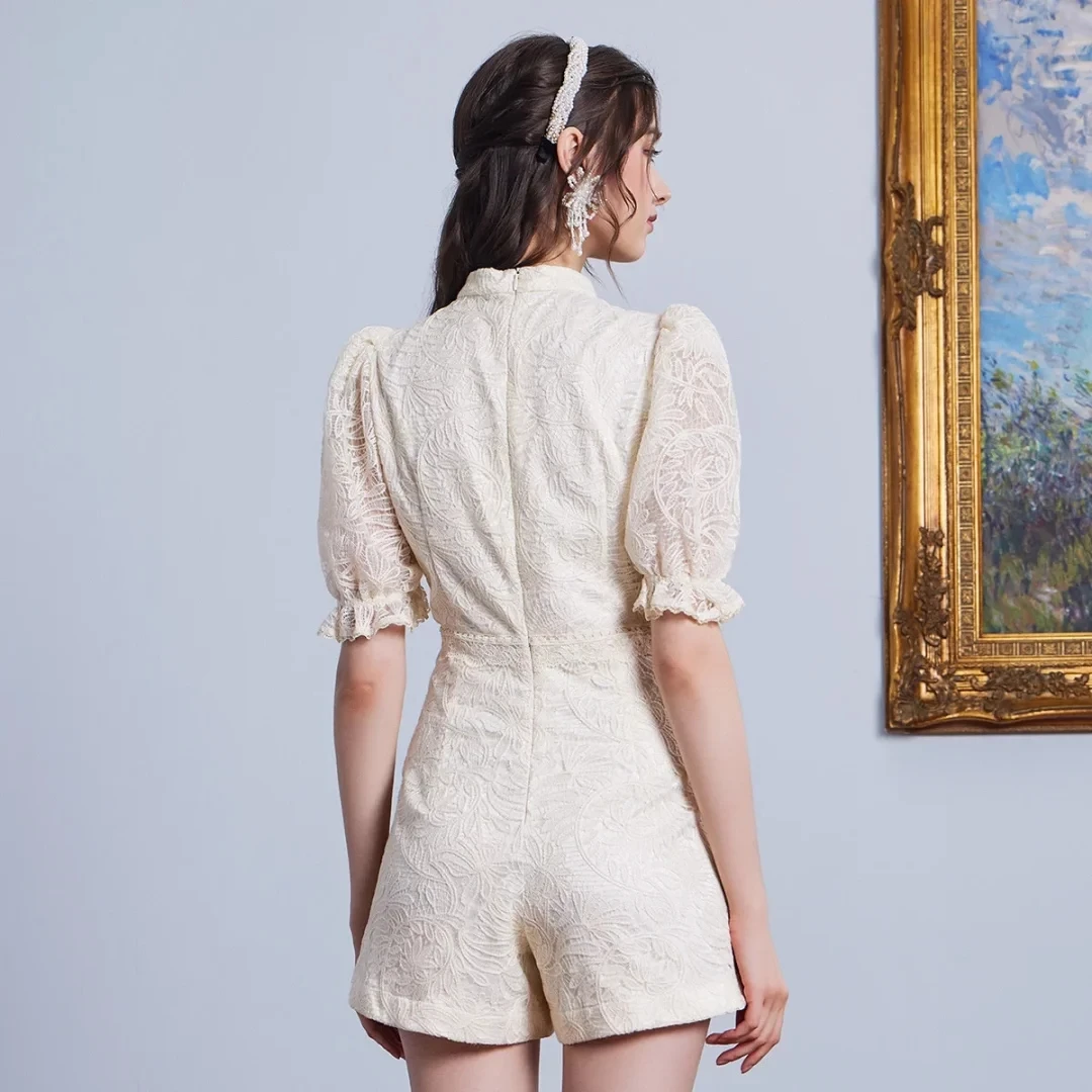 Fexata Domestic Light Tawny Color One-Piece Suit Casual Pants for Women High Quali Ladies' Clothing All Material 00% Other