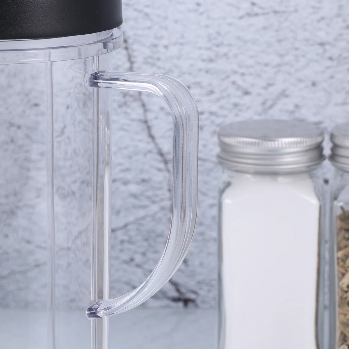 

22Oz Large Tall Shaker Cup Replacement Container Portable Mixer For Nutrient Drinks Durable Food-Grade Plastic Accessories