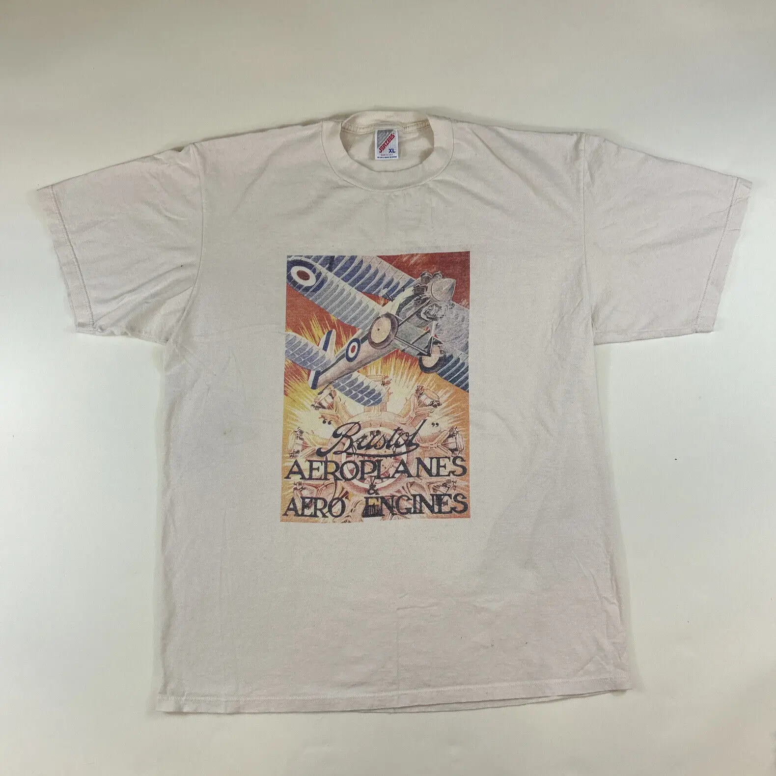 

Vintage Bristol Aeroplanes T Shirt Size Xl