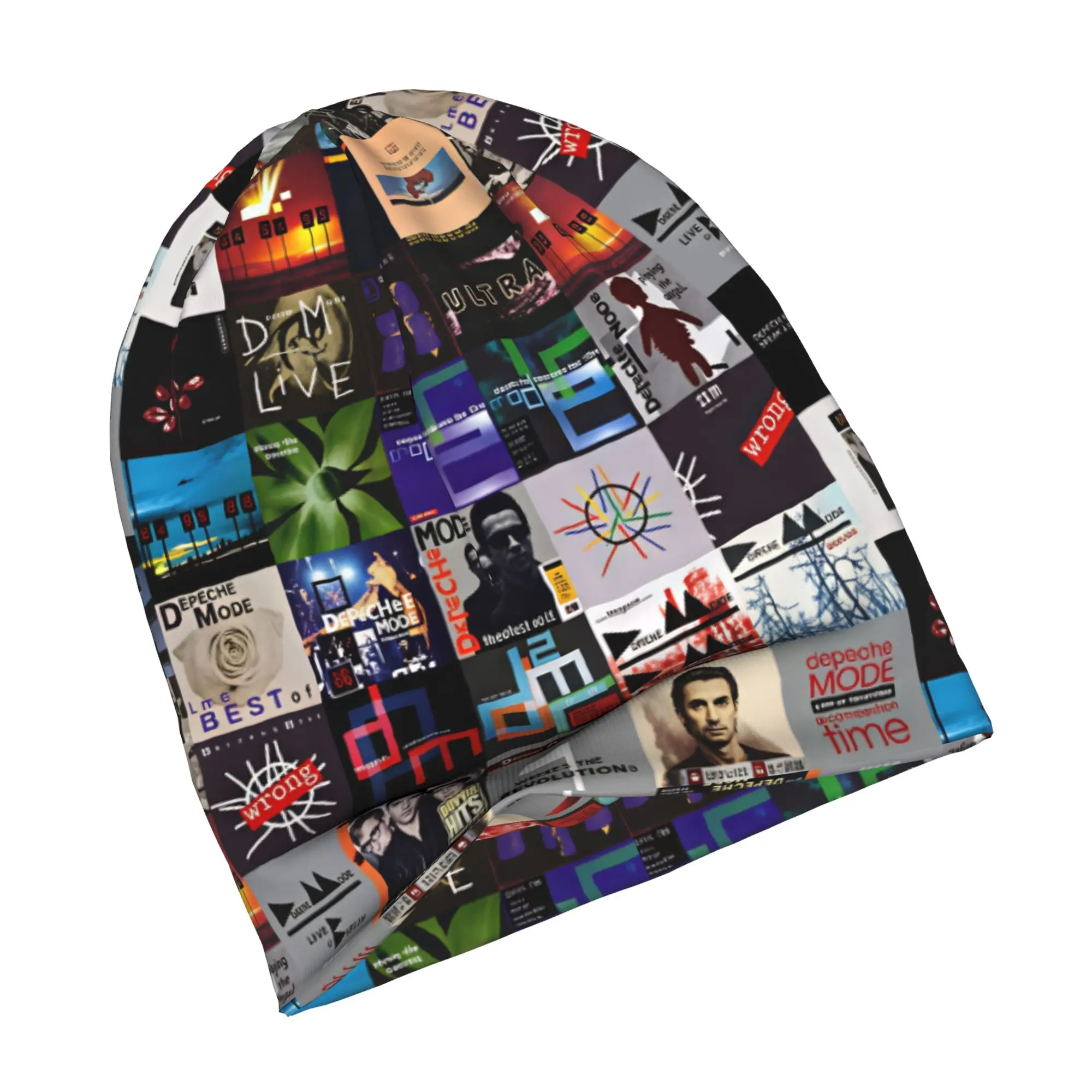 Electronic Rock D-Depeche Cool M-Mode Beanie Cap Unisex Warm Bonnet Femme Knitting Hats Hip Hop Ski Skullies Beanies Caps For