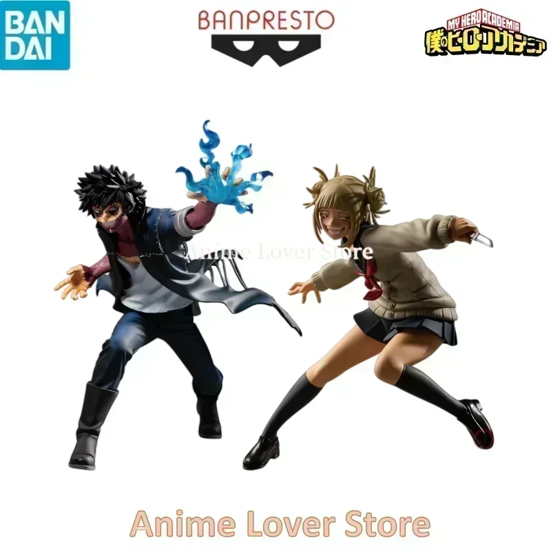 In Stock Original Banpresto My Hero Academia The Evil Villains Dabi Himiko Toga Shigaraki Tomura Anime Figure Toys For Kids Gift