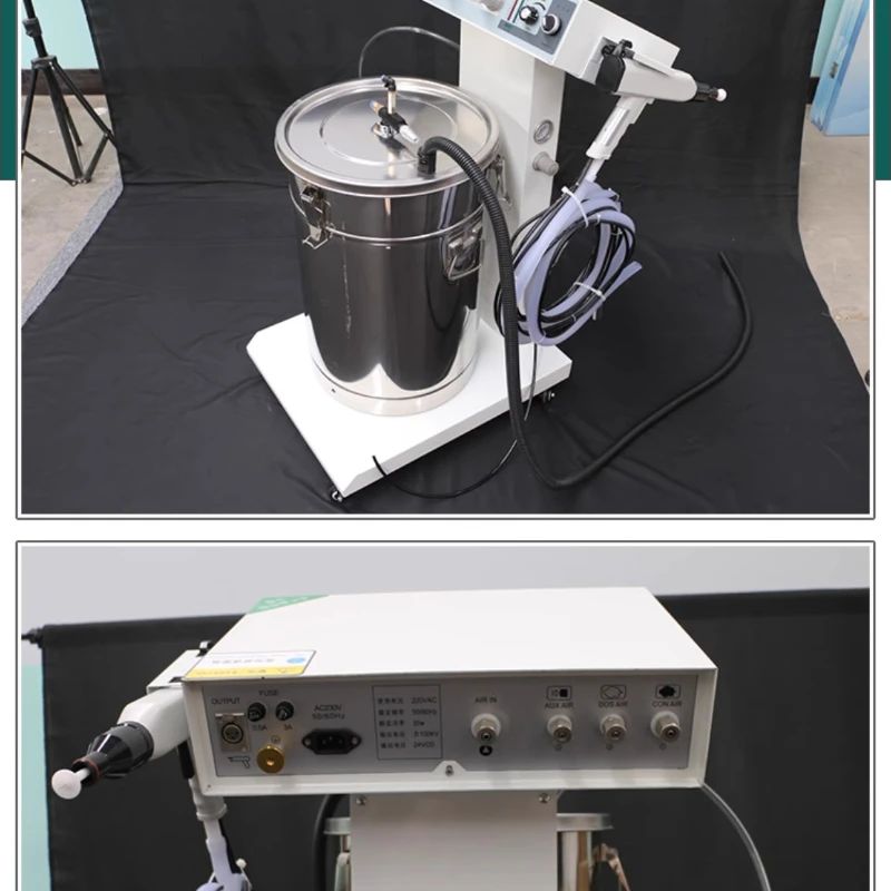 Интеллектуальная машина для распыления порошка KCI, оборудование для электростатического покрытия, пистолет-распылитель, электростатический генератор