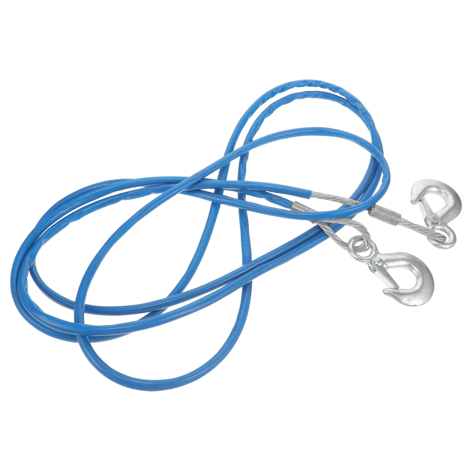 

4M 5-Ton Tow Strap with Hooks Heavy Duty Towing Rope for Cars Trucks Off-Road Recovery Portable Pull Strap for Vehicle Rescue