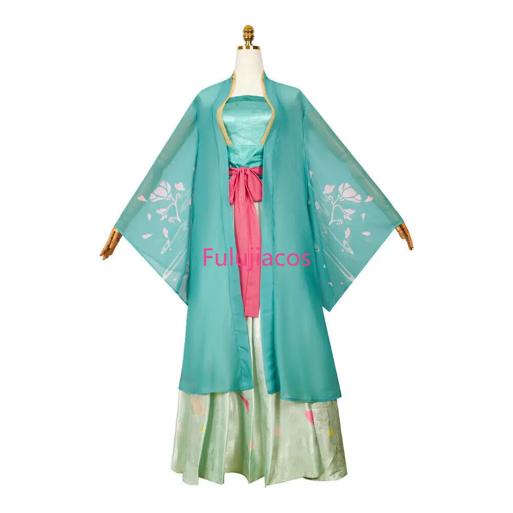 

Fulujiacos Anime The Apothecary Diaries Maomao Cosplay Costume Hanfu Dress Comic Con Outfit