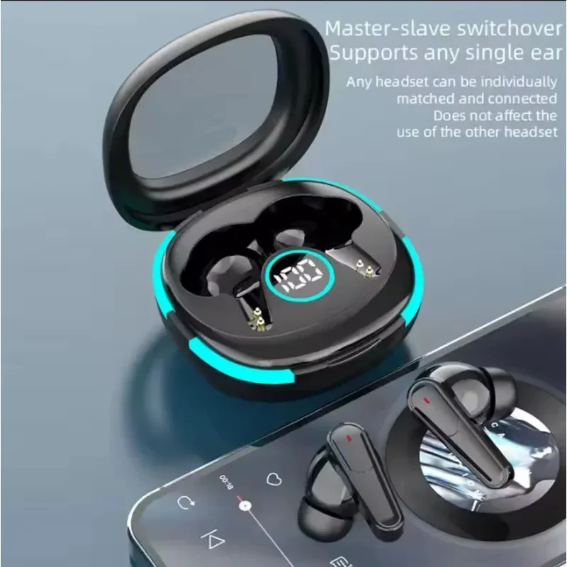 New High-Quality Mini Wireless Sleep Earplugs TWS Bluetooth Headset With Microphone HD Call Stereo Hidden Headset Waterproof