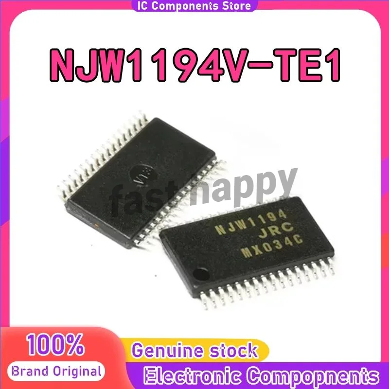 

5PCS NJW1194V-TE1 NJW1194 SSOP32 2CH Electronic Volume Controller New Original