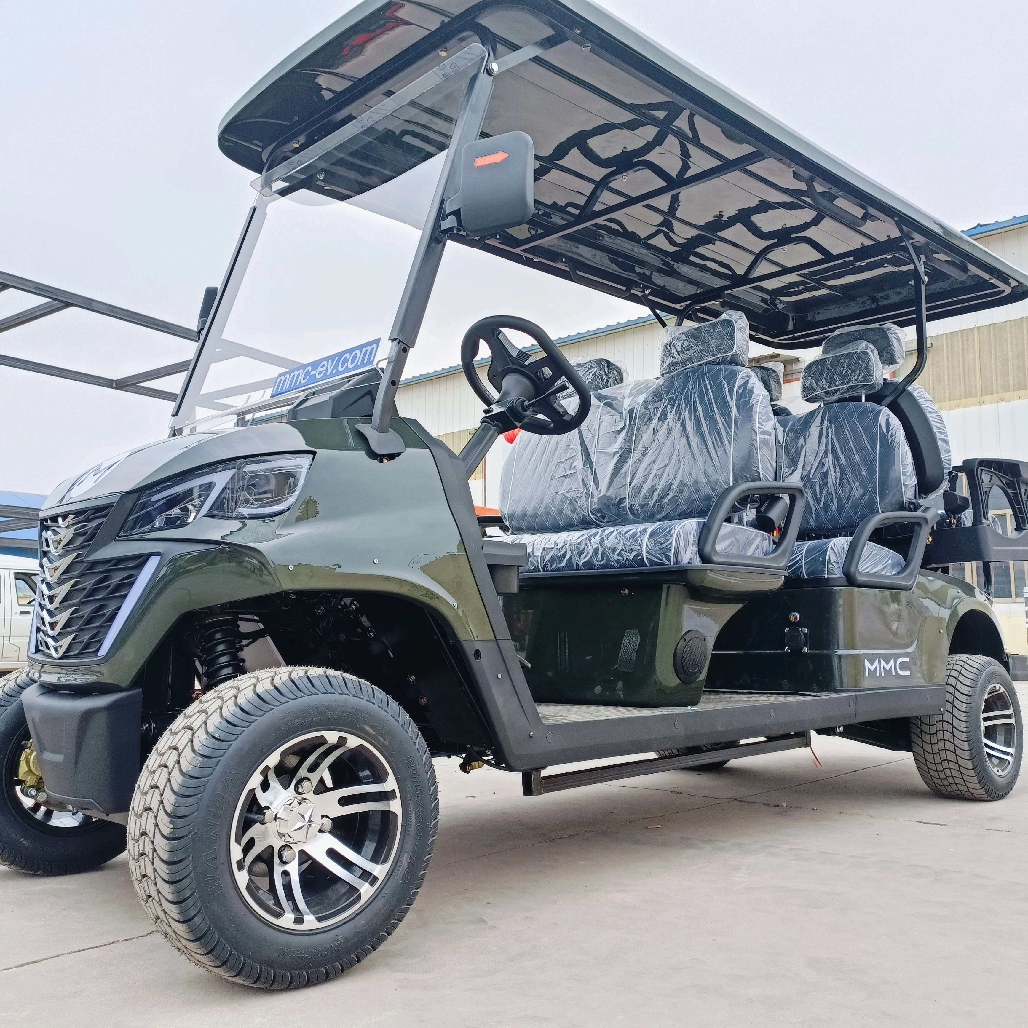 Stylish And Comfortable Buggy Club Car Electric Off-road Private Club 2+2 Seats Off Road Golf Carts For Adults