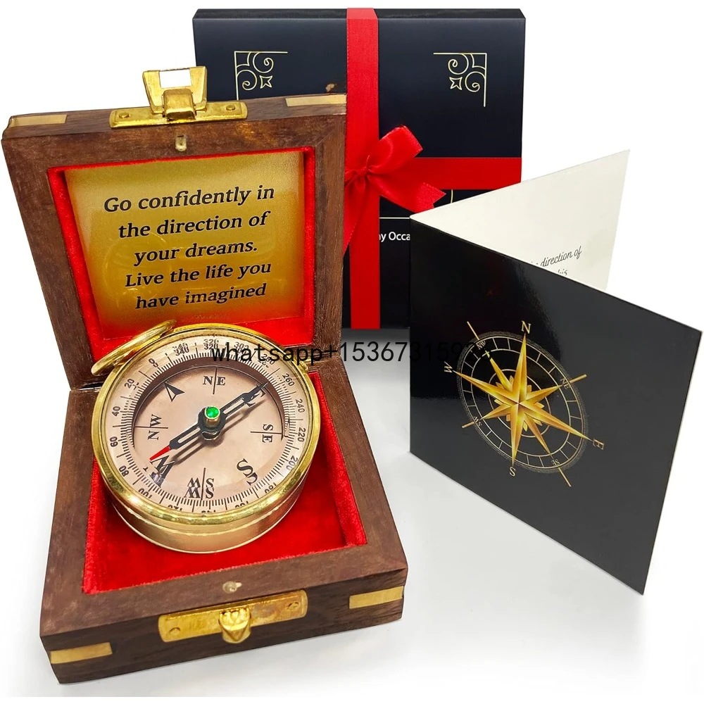 

Compass - Graduation Gifts, Birthday Gifts, Son - Inspirational, Motivational, Christmas, 2024 Unique Office Decor Compass