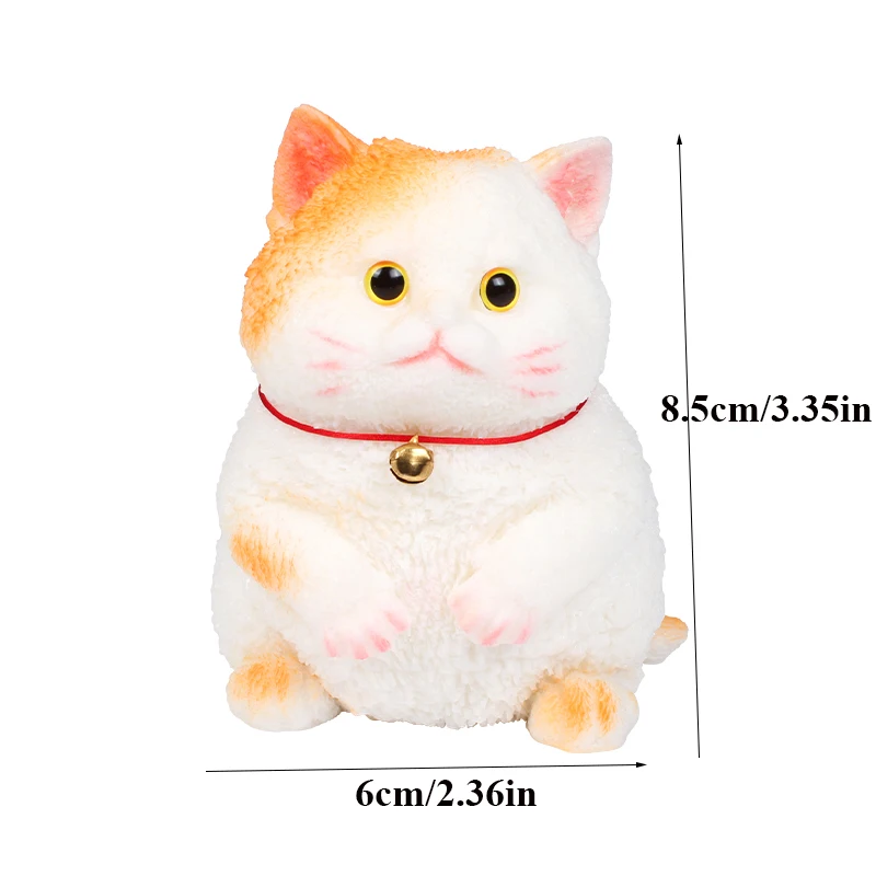 Handgemaakte Schattige Kleine Kat Taba Squishy Speelgoed Stress Ornamenten Decompressie Zachte Zintuiglijke Squeeze Fidget Speelgoed Voor Volwassenen Kinderen