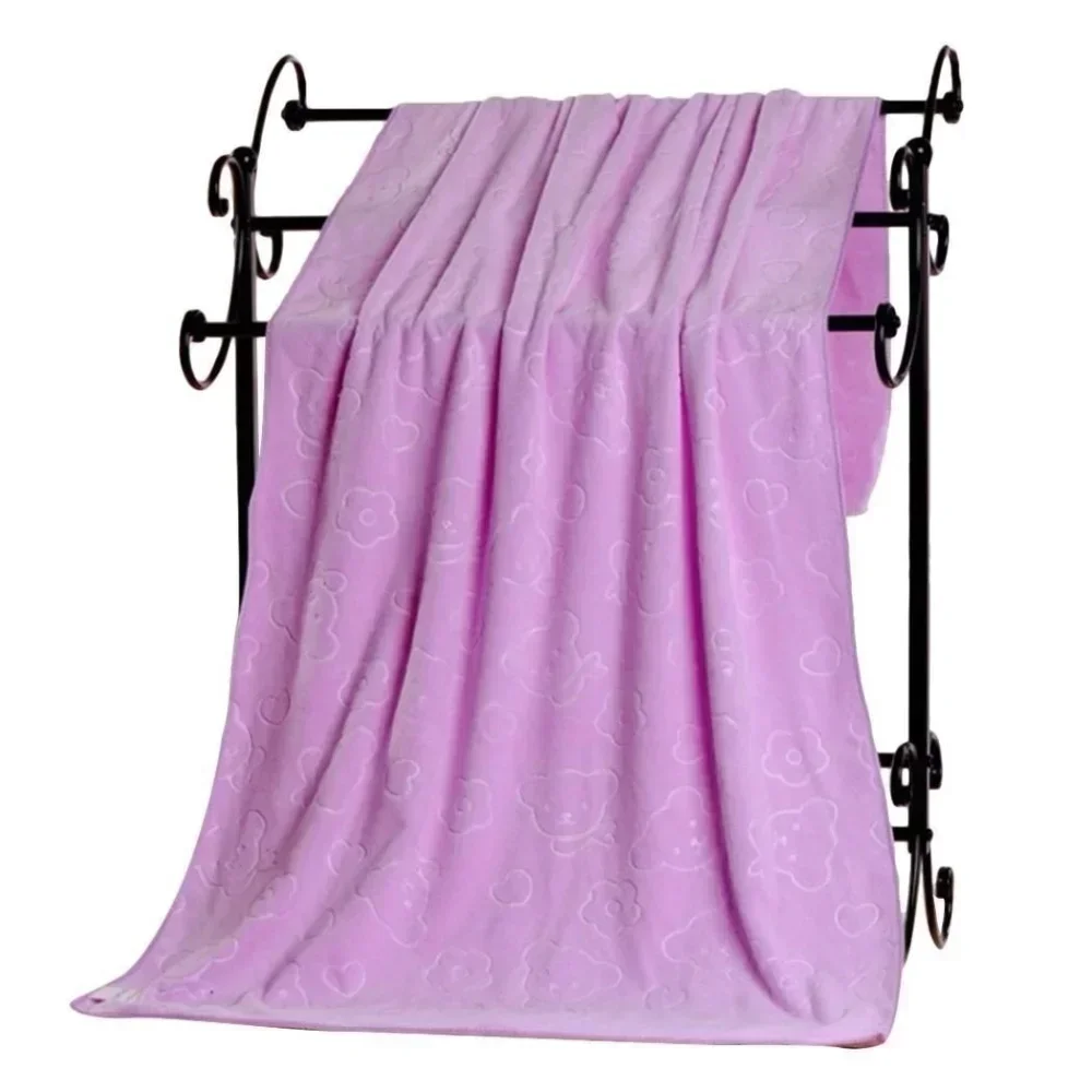 bathroom  Embossed Absorbent Towel