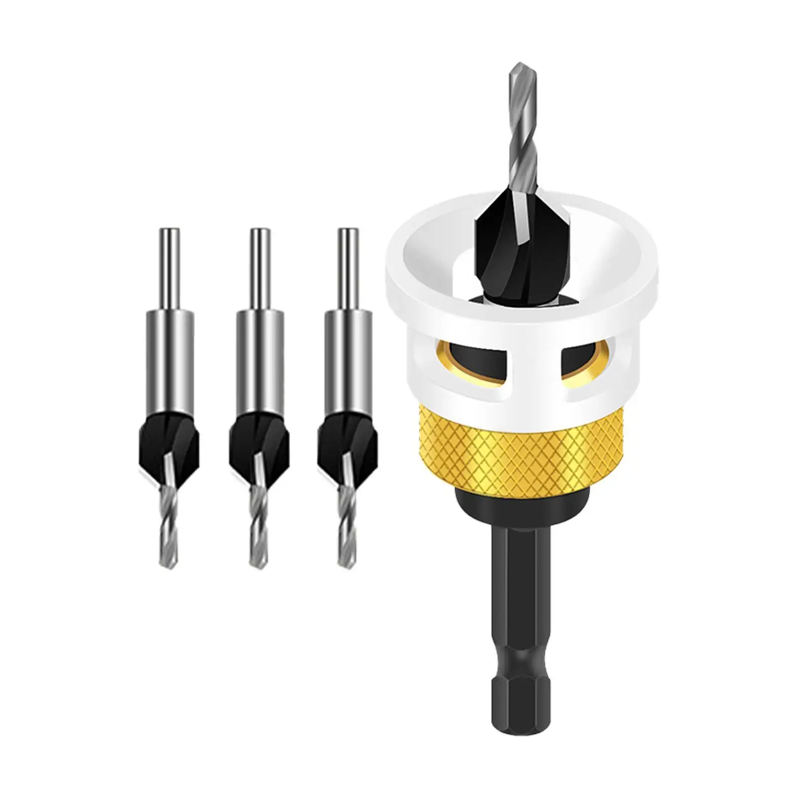 

Многофункциональные зенковки для сверления, простые в установке, высокопрочные, для деревообработки, для настольных и электрических дрелей