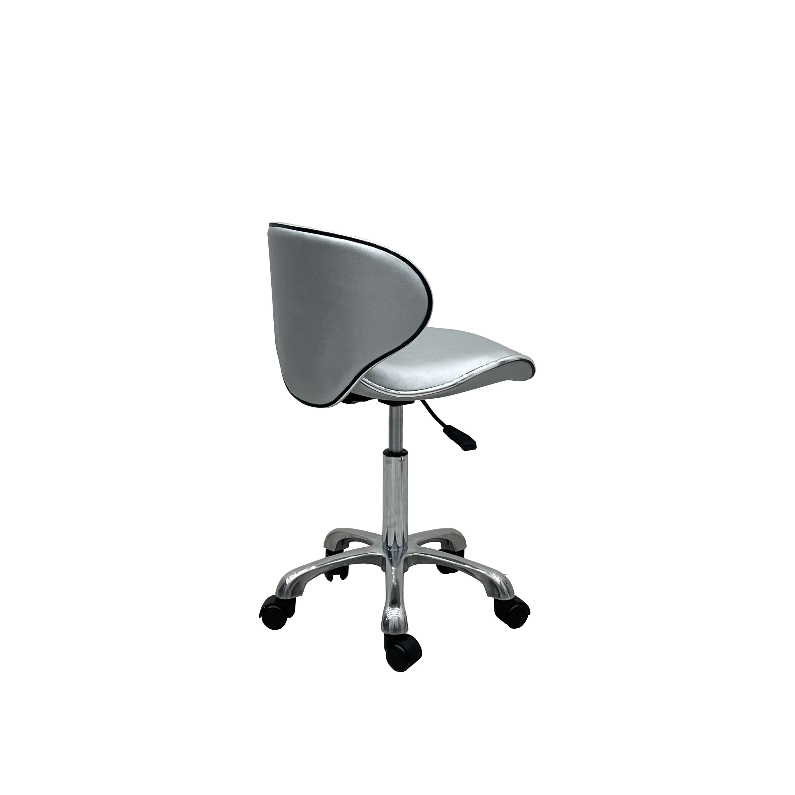 Professional Salon Stool 360° Swivel Pedicure Chair for Beauty Shop Adjustable Height