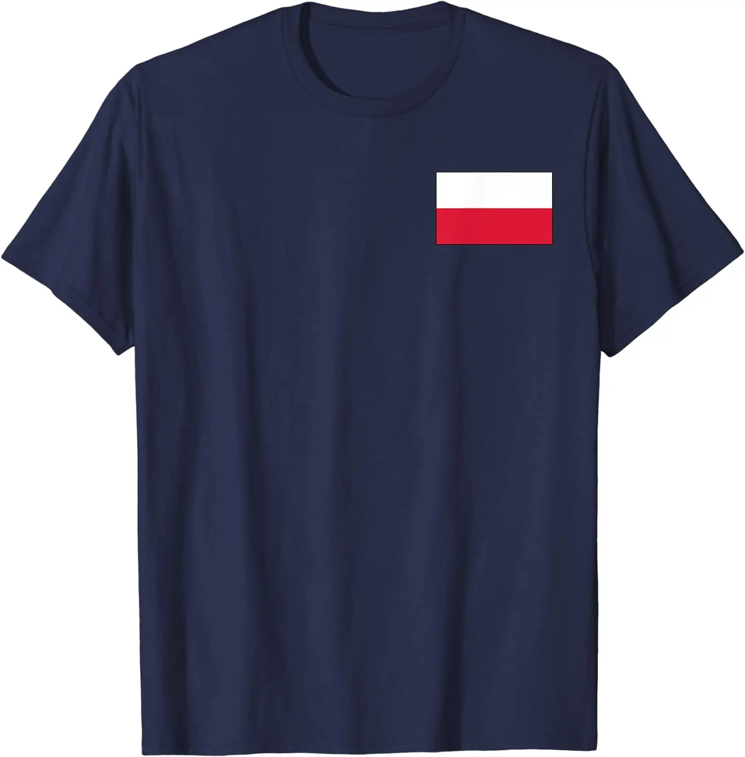 Flag of Poland Polska Polish Family Men T-Shirt Short Sleeve Casual Cotton O-Neck Summer T Shirt