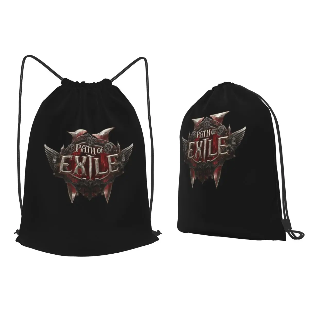 

Рюкзаки Path Of Exile, многофункциональные сумки на шнурке, спортивные сумки, сумки для книг, сумки для путешествий и школы