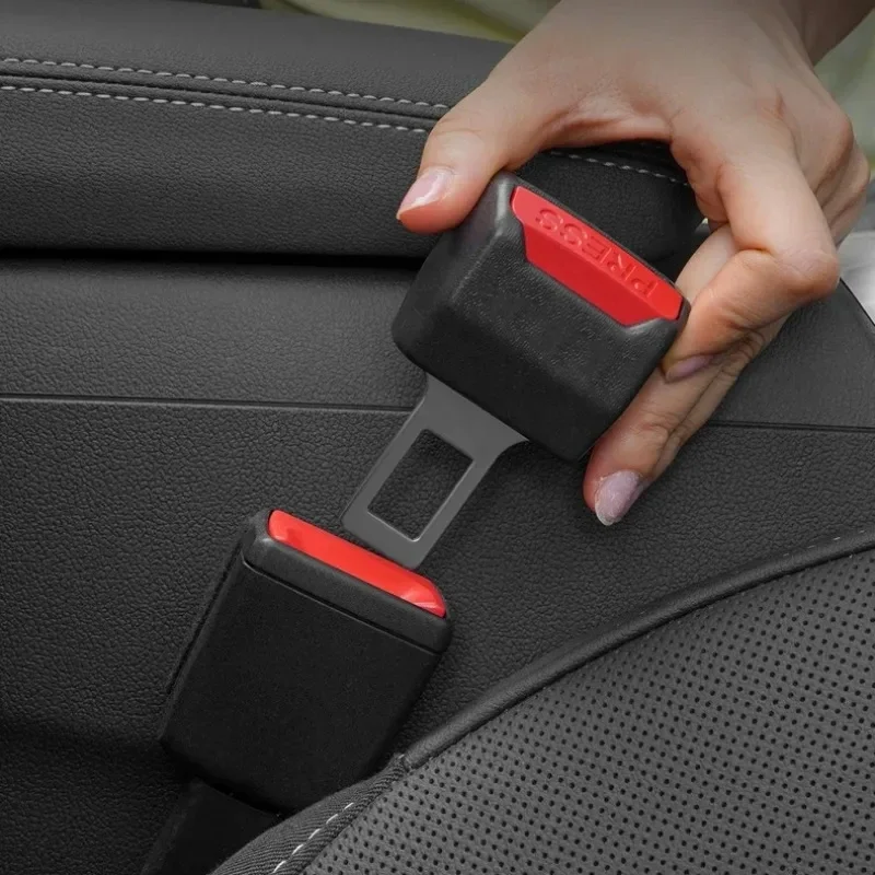 2/1PCS Car Seat Belt Clip Extension Plug Car Safety Seat Lock Buckle Seatbelt Clip Extender Converter Baby Car Seat Accessories