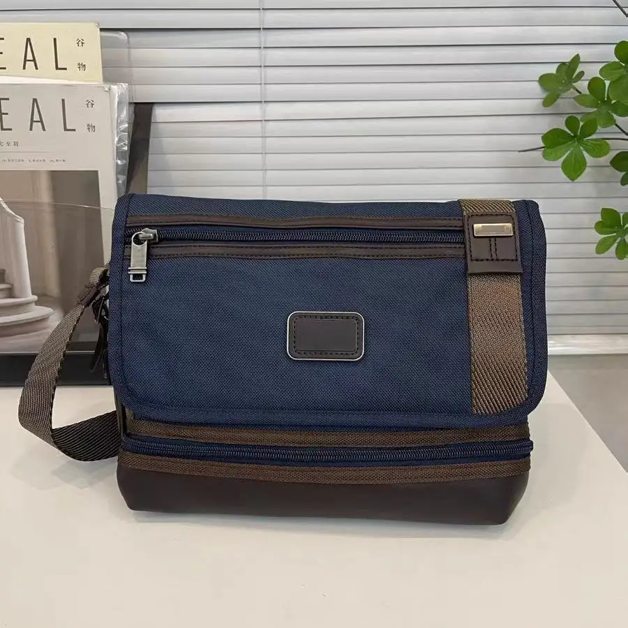 حقيبة كروس من النايلون الفاخر للرجال - حبال رياضية فاخرة لصالة الألعاب الرياضية والسفر والنمط اليومي المكرر 2223371 #3