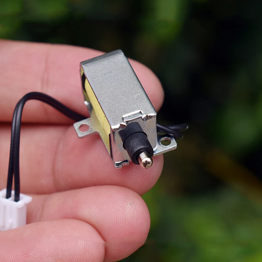 Instrument Equipment Sharing Power Bank Micro Electric Control Lock DC 2.4V 3V 3.7V Frame Type Electromagnetic Lock Stroke 2.5MM