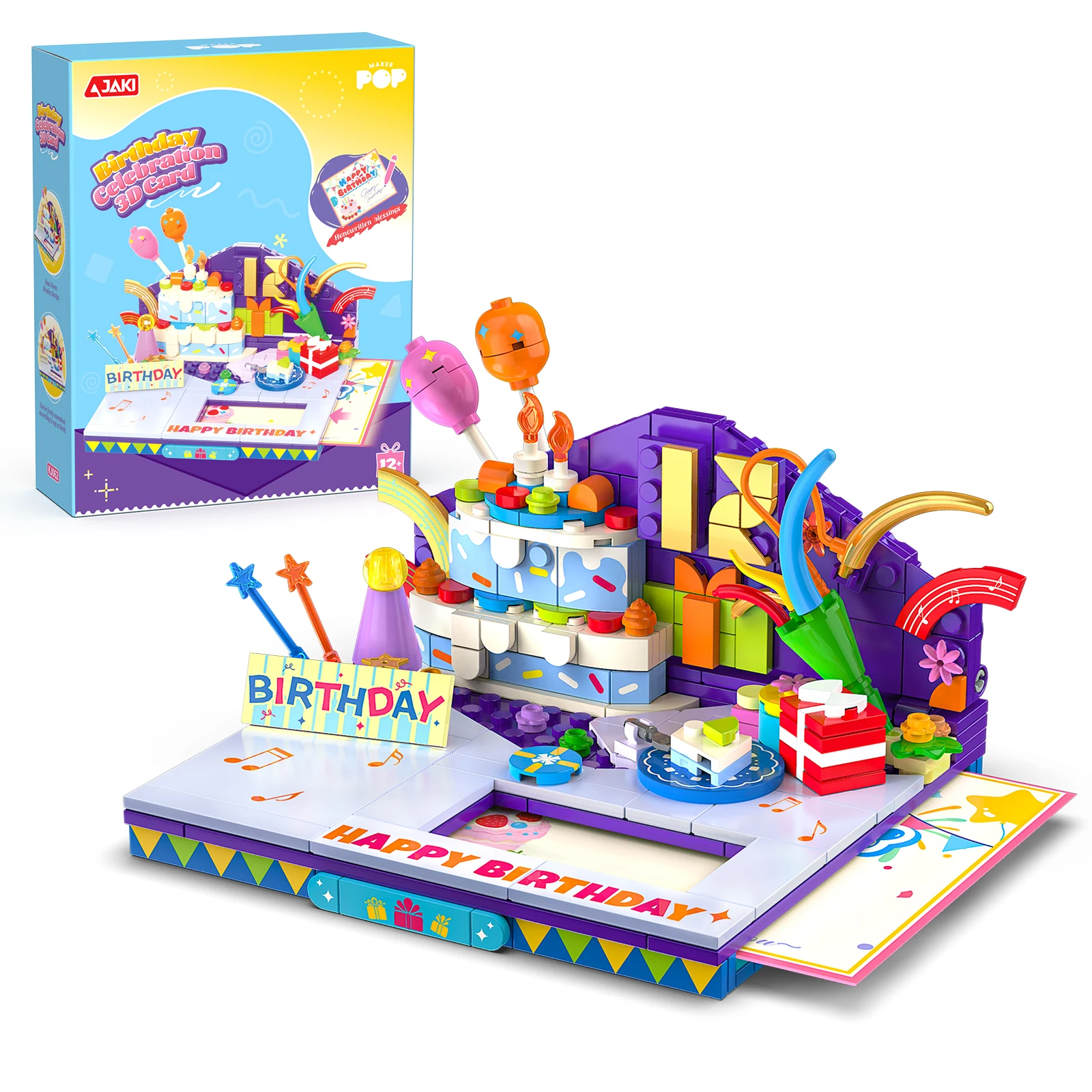 JAKI Birthday Greeting Card Bu - огляд і ціна Desk Setup Small