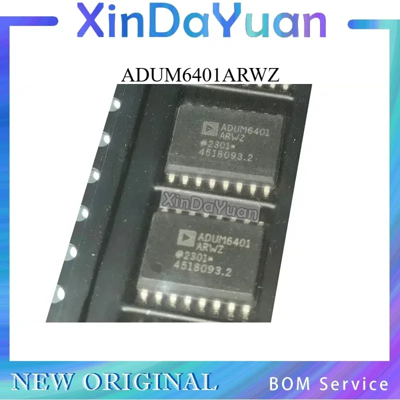 

5 pcs ADUM6401ARWZ ADUM6401 SOP-16 Foot Patch Widebody Digital Isolator