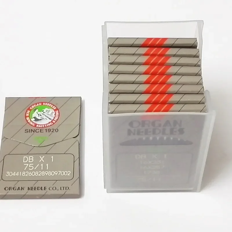 10pcs/lot High Quality ORGAN NEEDLES DBX1 9#10#11#12#14#16# Industrial Lockstitch Sewing Machine ,Singer.JUKI brother