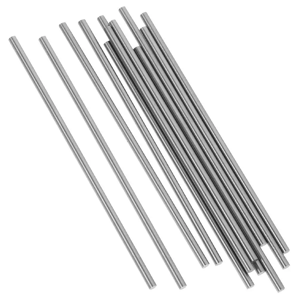 

20 Pcs Block Board Rod DIY Steel Shaft Metal Nails Crochet Blocking Accessories