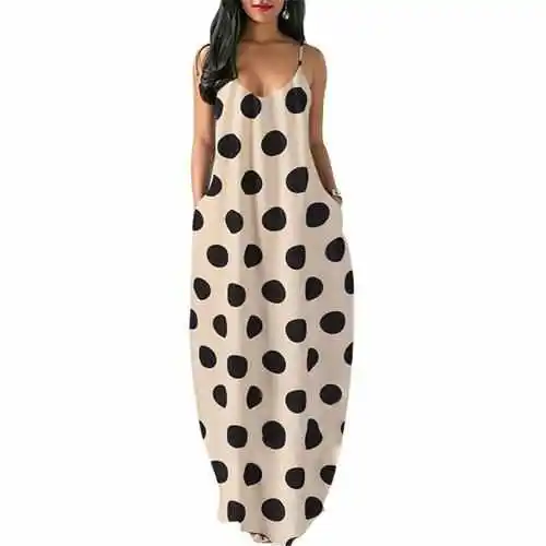 Vestido de tirantes hoado informal estilo coreano para mujer, vestido de verano para exteriores, impermeable, de tejido de ...