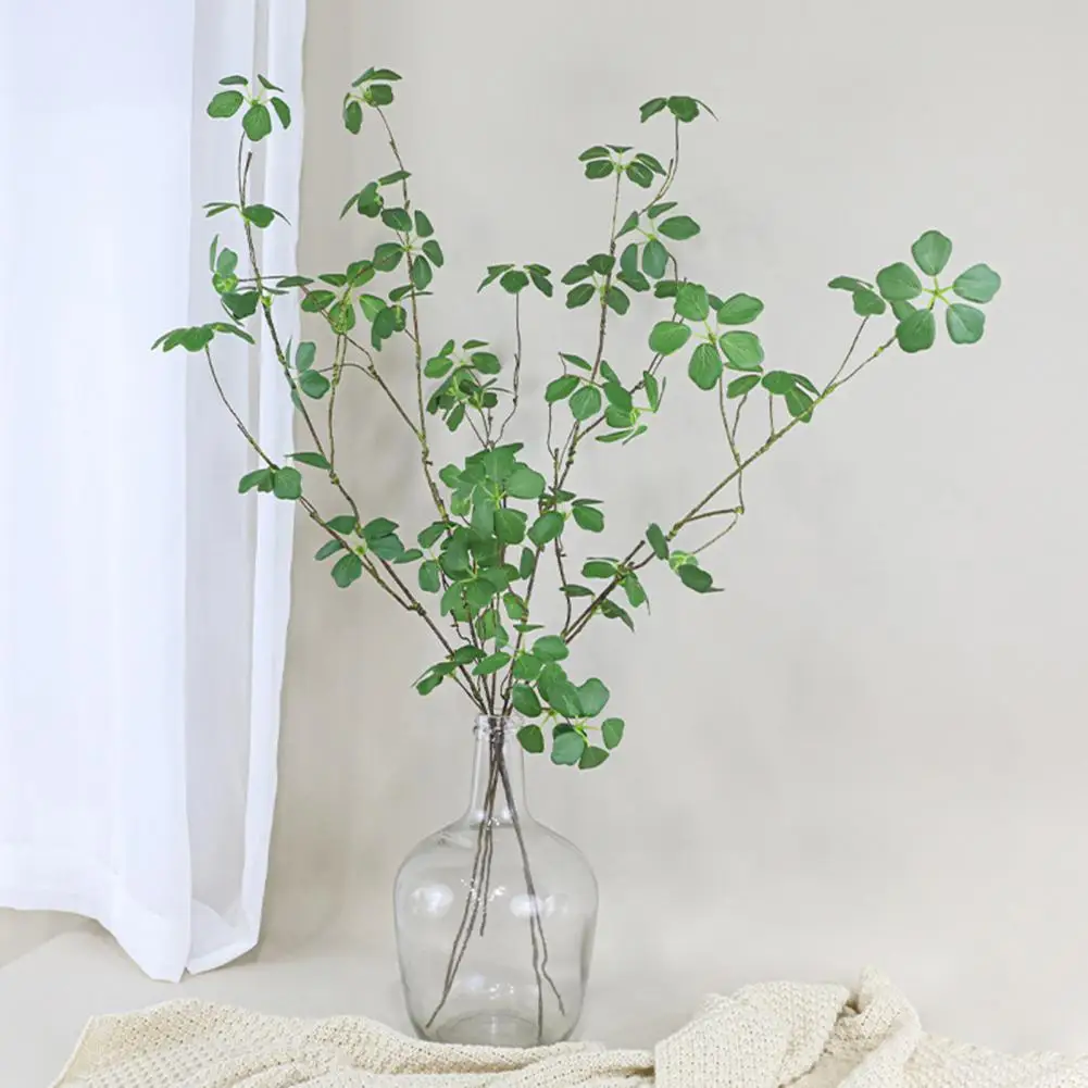 Banquet Table Plants Artificial Green Plants Uv Resistant Faux Greenery Realistic Decorative Fake Leaves Chinese Style Indoor
