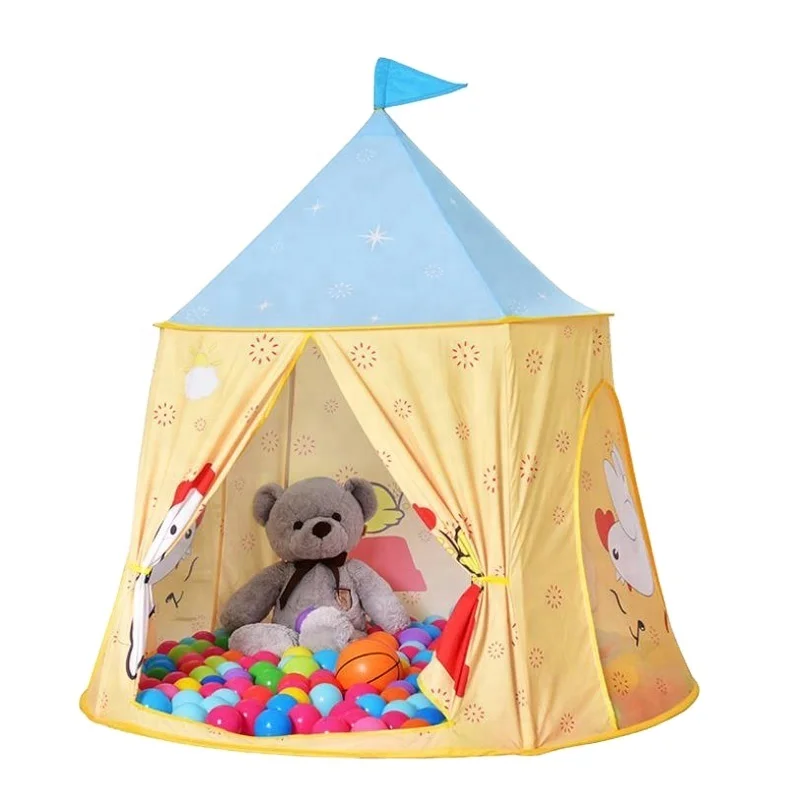 

Cotton Cloth Kids Play Tents Children Baby Princess Playhouse Castle Teepee Tent