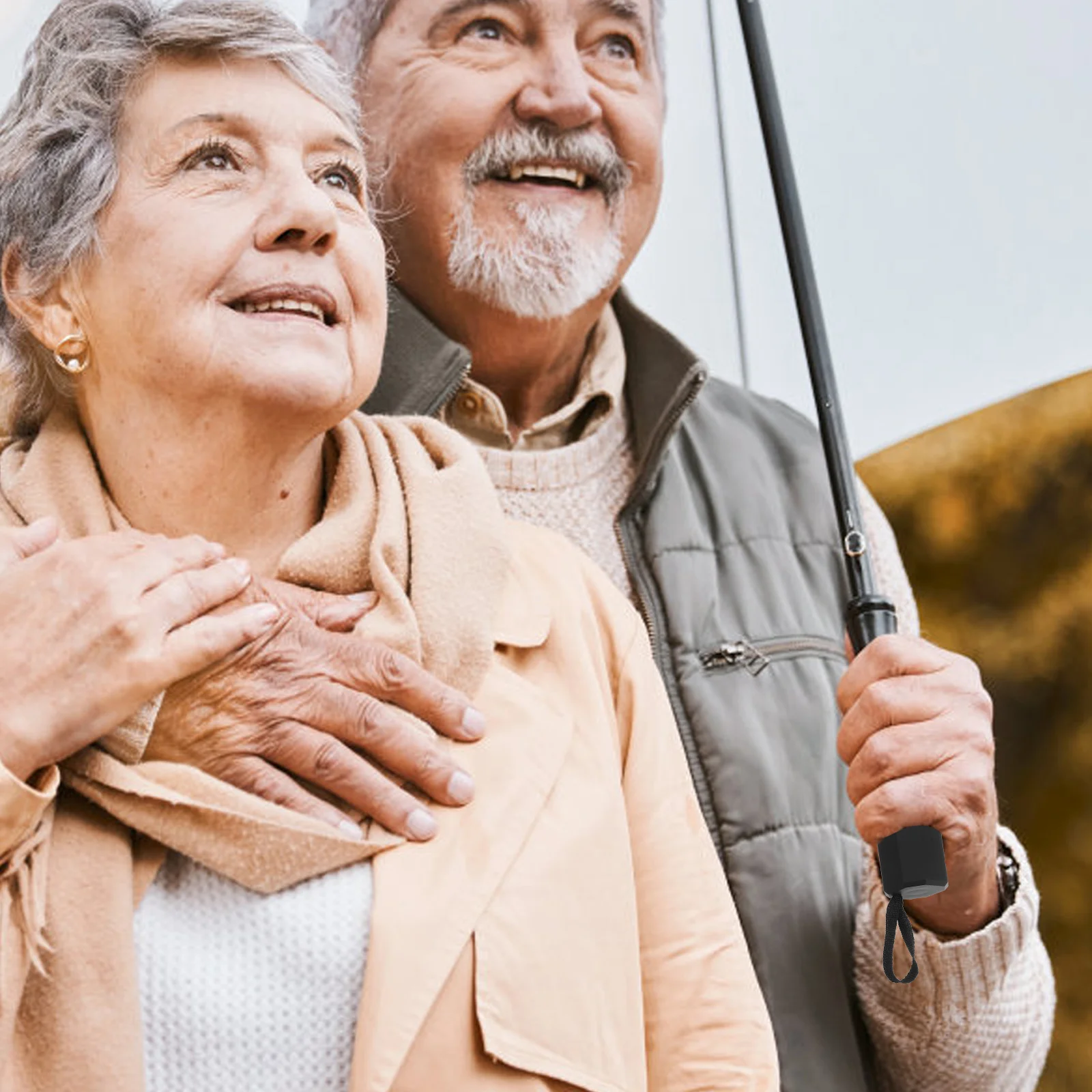 

Compact Foldable Umbrella Handle Replacement Plastic Grip Daily Use Sturdy Rain Umbrella Handle Anti Slip Replacement