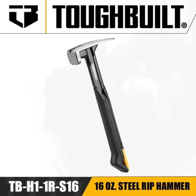 

TOUGHBUILT TB-H1-1R-S16/TB-H1-1R-S18 16ОЗ. 18НЗ. Стальной рип-молоток с гладким лицом, ручные инструменты