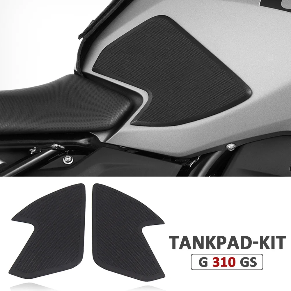 Motorcycle Non-slip Side Fuel Tank Stickers Waterproof Pad Rubber Sticker For BMW G310GS G310 G S 310 GS