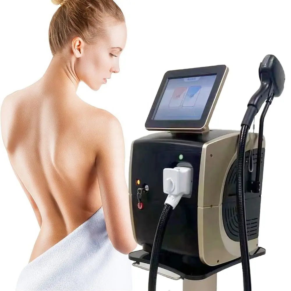 CE Certified Ice Platinum 3 Wavelength 808Nm 755 1064nm Painless Permanent Diode Laser for Best Hair Removal Results