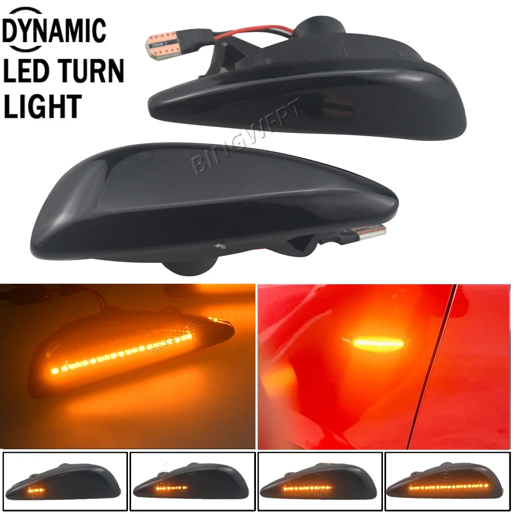 

Для Hyundai Solar Verna Accent IX20 Elantra MD Avante 2011-2016 923030U000 светодиодный динамический указатель поворота боковой габаритный фонарь