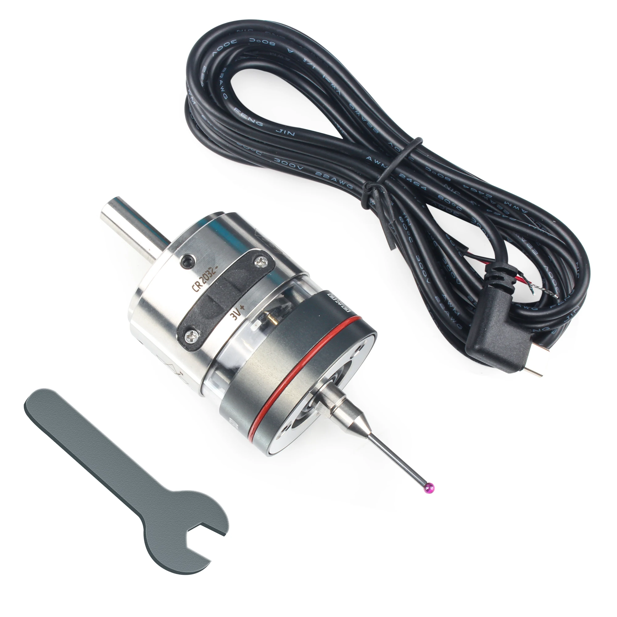 CNC WP-500 V6 anti-roll 3D edge finder Touch Probe to find the center Tool Setter Sensor compatible with mach3 and grbl