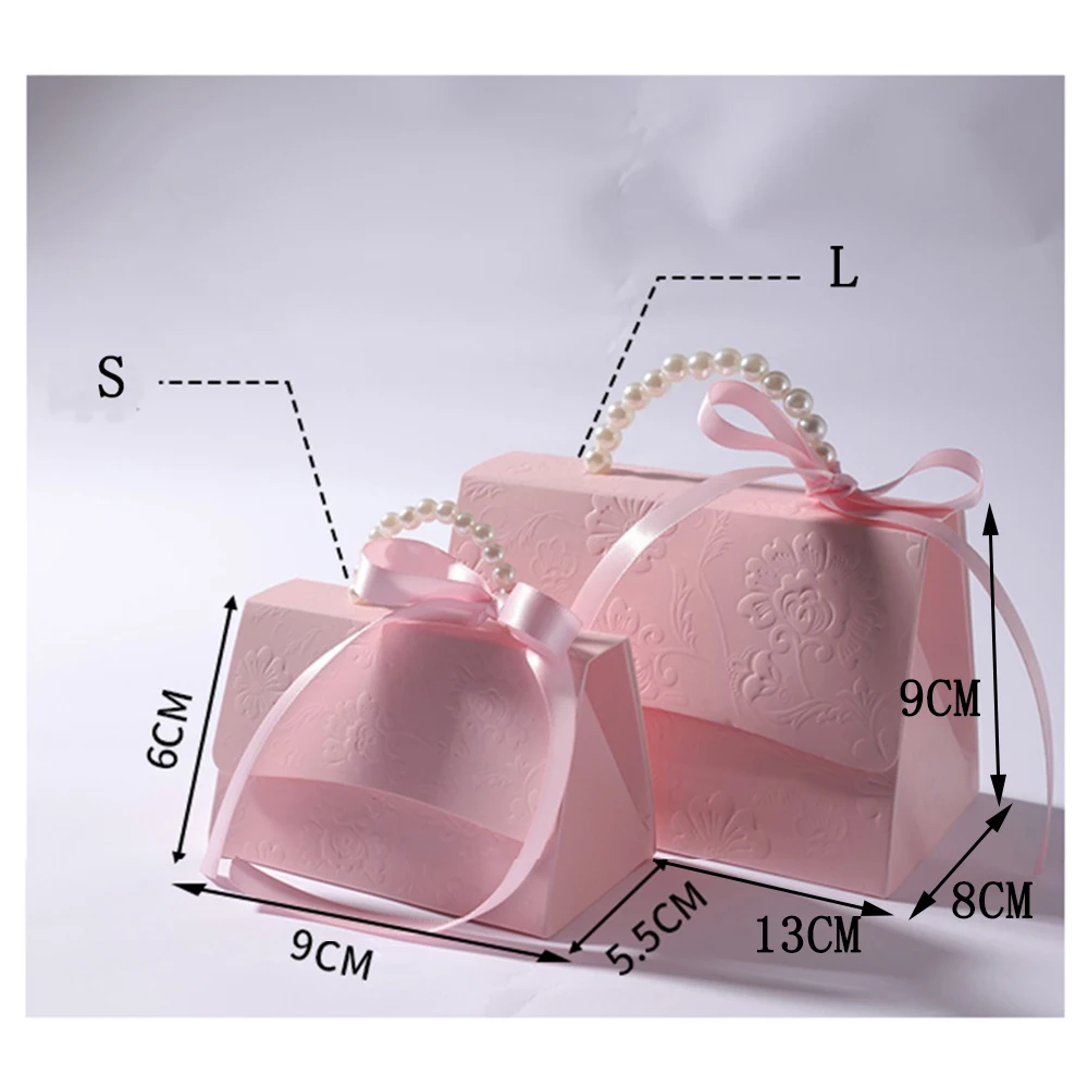 RMTPT 20pcs/lot Portable Party Wedding Favor Candy Boxes Baby Shower Gift Bag DIY creative candy box Romantic mariage