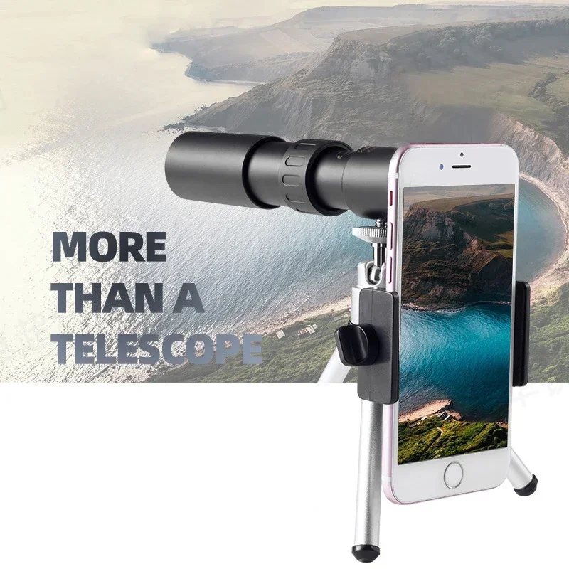 Portable Strong Telescope 10-300X Zoom HD Professional Monocular Long Reach Night Vision Monocle For Hunting Telescope
