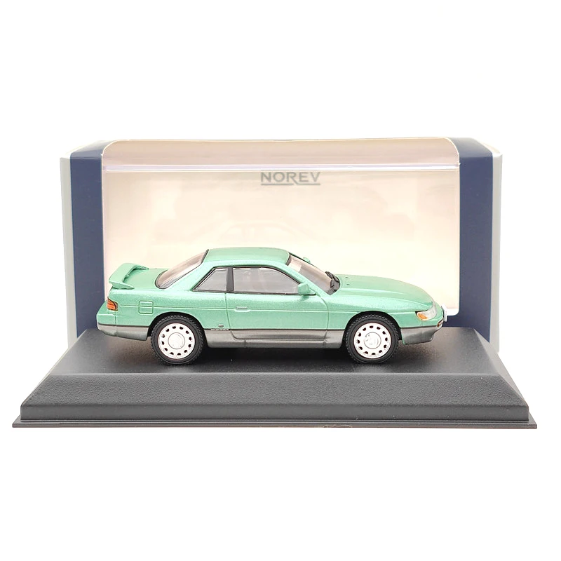 Norev 1/43 1988 Silvia S13 Light Green metallic Diecast Models Car Toys Collection Gift