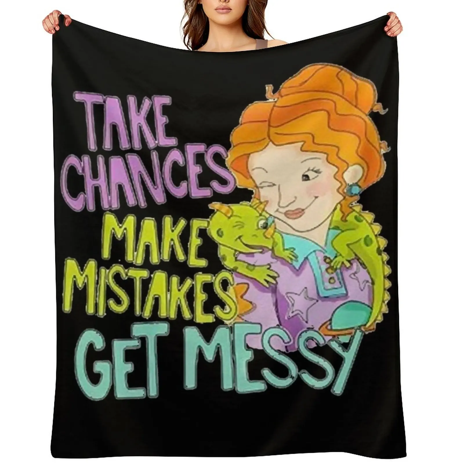 

Ms Frizzle Throw Blanket Summer Designers Large For Baby Blankets