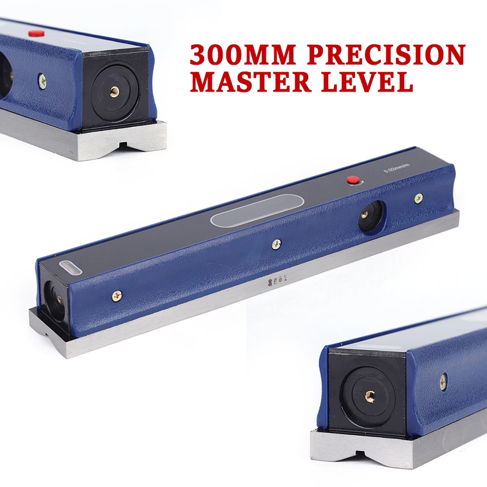 Imagem -06 - Precise Precise Machine Bar Nível Master e Caixa de Madeira 0.02 mm Precisão Pol 12 Pol