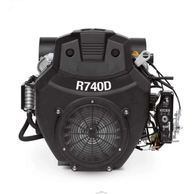 

R740 27HP v-type two-cylinder two-cylinder horizontal shaft engine 739cc