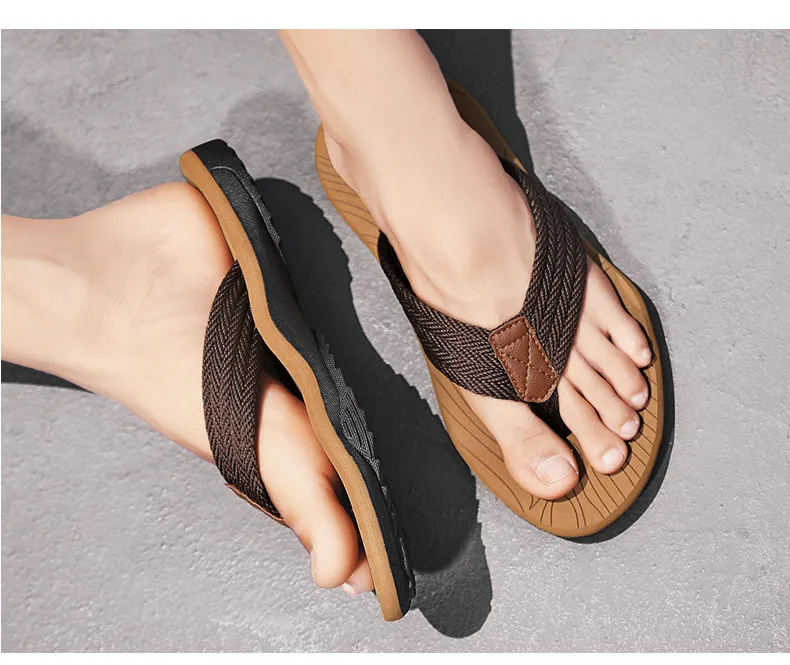 Plus Size 39-45 Schuhe für Männer Sommer Mode Flip Flops Outdoor weiche Sandalen Männer Rutschen lässig verdicken Strand atmungsaktive Hausschuhe