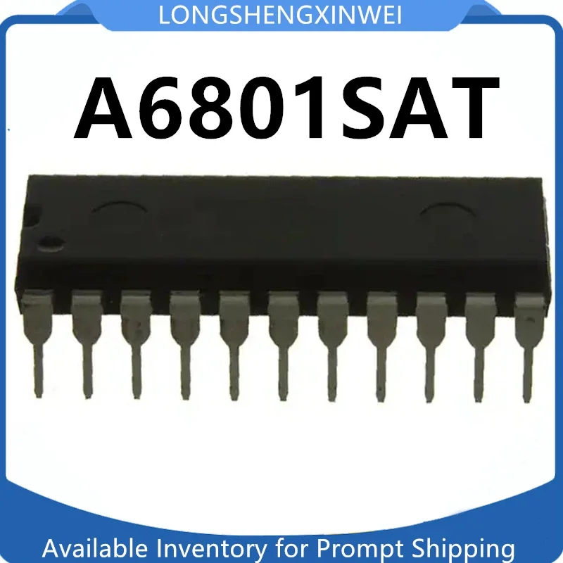 1PCS A6801SAT A6801 Current Driver IC Dual Row 22 Straight Pin DIP Package