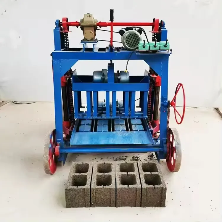 يتم بيع آلة تصنيع الطوب المجوف للخرسانة السودانية الصغيرة بشكل جيد