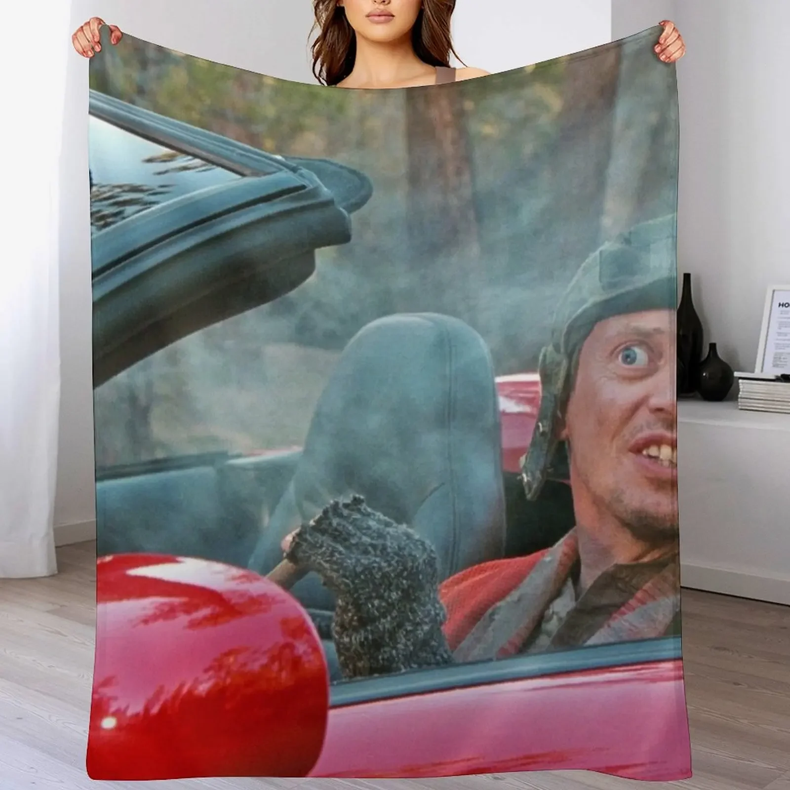 

Steve Buscemi Throw Blanket Bed cosplay anime Flannels Quilt Blankets