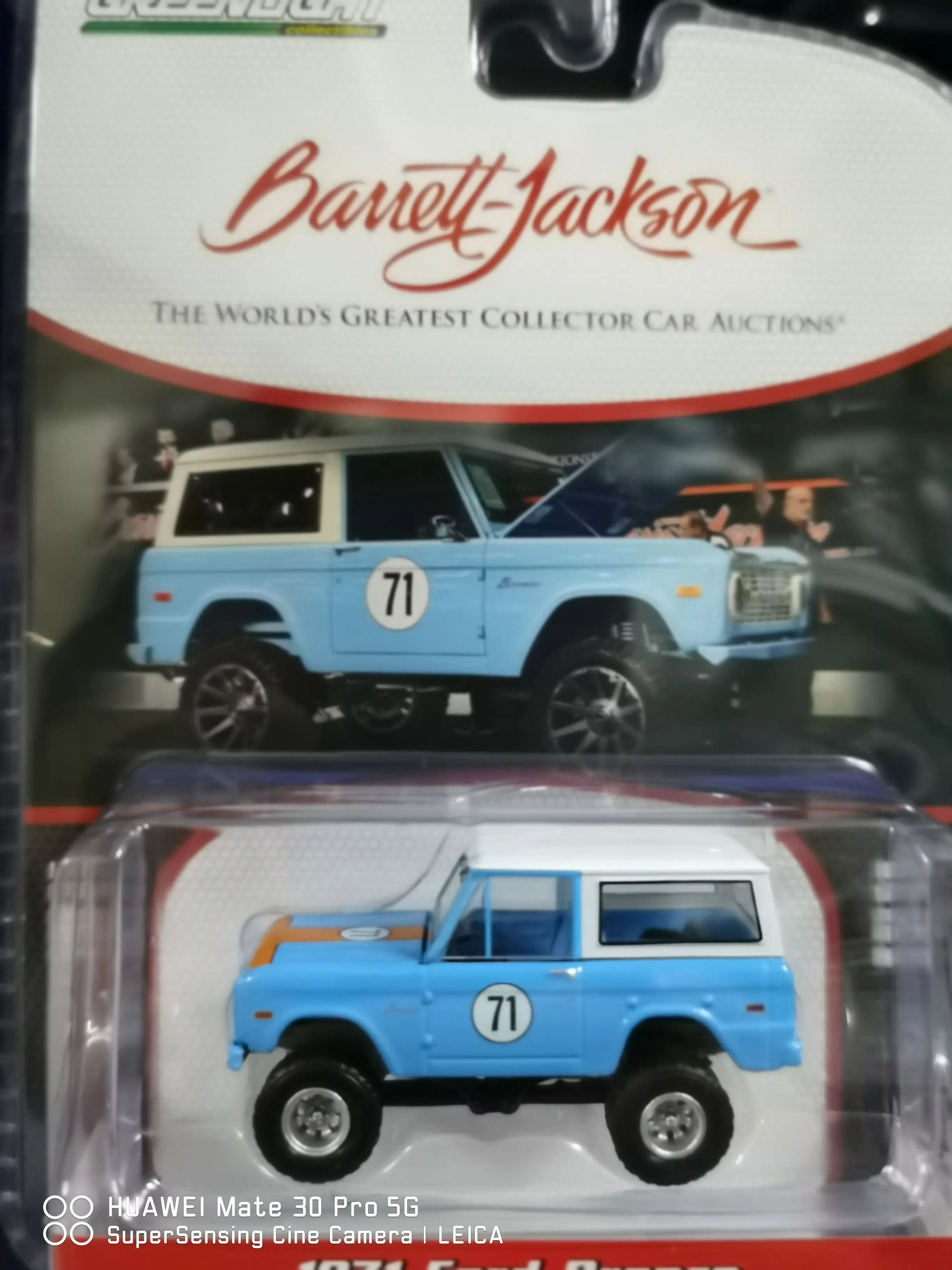 GREENLIGHT 1:64 1971 FORD BRONCO Collection die cast alloy car model decoration gift